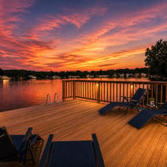 Sunset Cove Lakefront Retreat with Private Dock