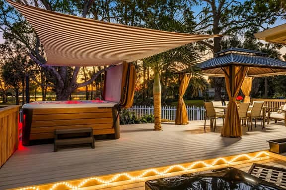 Lakefront Naples Haven Hot Tub, Gazebo & Firepit - Image 1