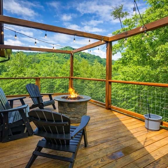 Luxury Cabin with Private Waterfall & Hot Tub - Image 1