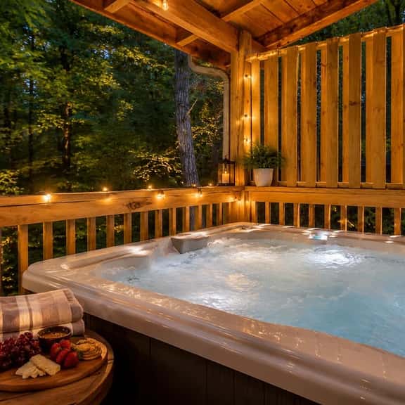 Cozy 3BR Cabin with Hot Tub, Pool Table & Arcade - Image 1