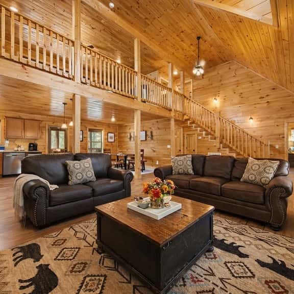 Luxury Smoky Mountain Cabin with Game Loft & Hot Tub - Image 1
