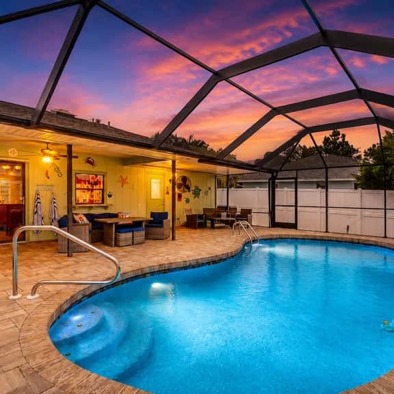 Port Charlotte Waterfront Luxe Tiki, Pool, Dock - Image 1