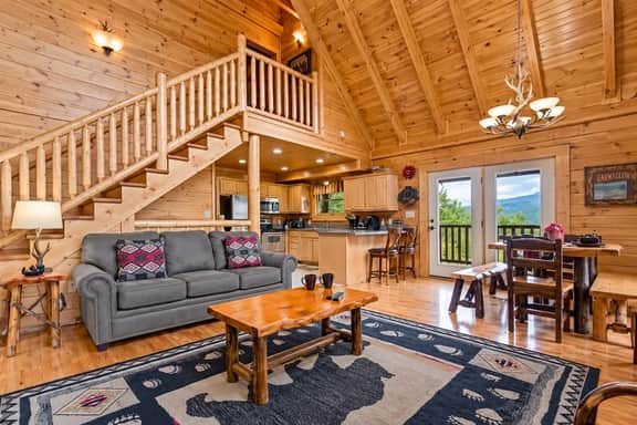 Perfect Mtn View Lodge Hot Tub, 5BR Sleeps 18! - Image 4